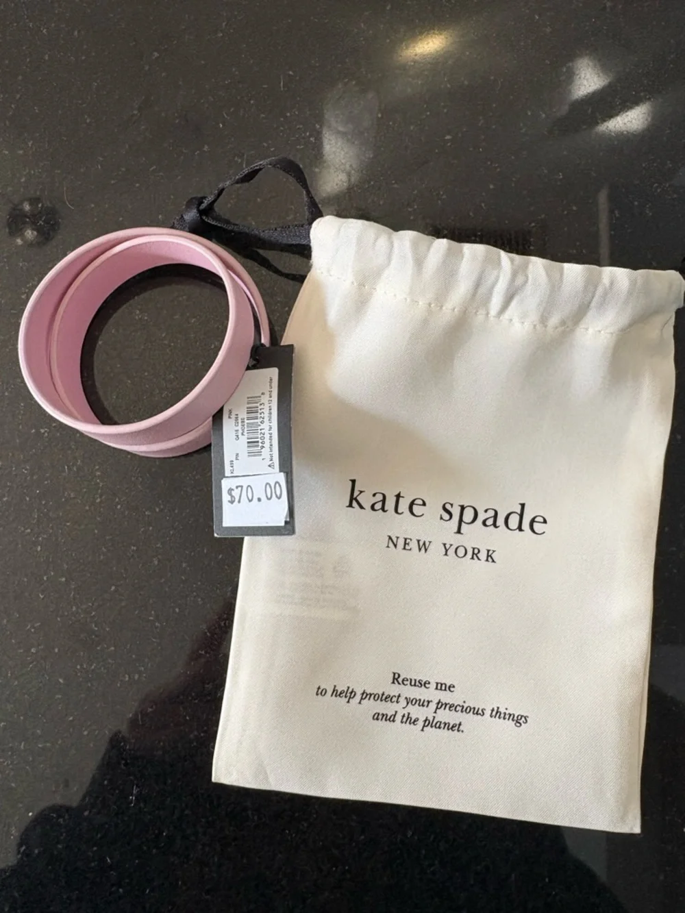 Kate Spade New York Phoebe Leather Double Wrap Bracelet - Picture 4 of 4